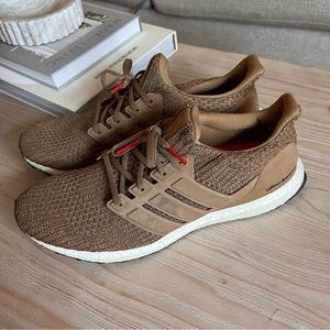 Adidas Ultraboost Ultra Boost Running  Mens Brown Sneakers Athletic Shoes